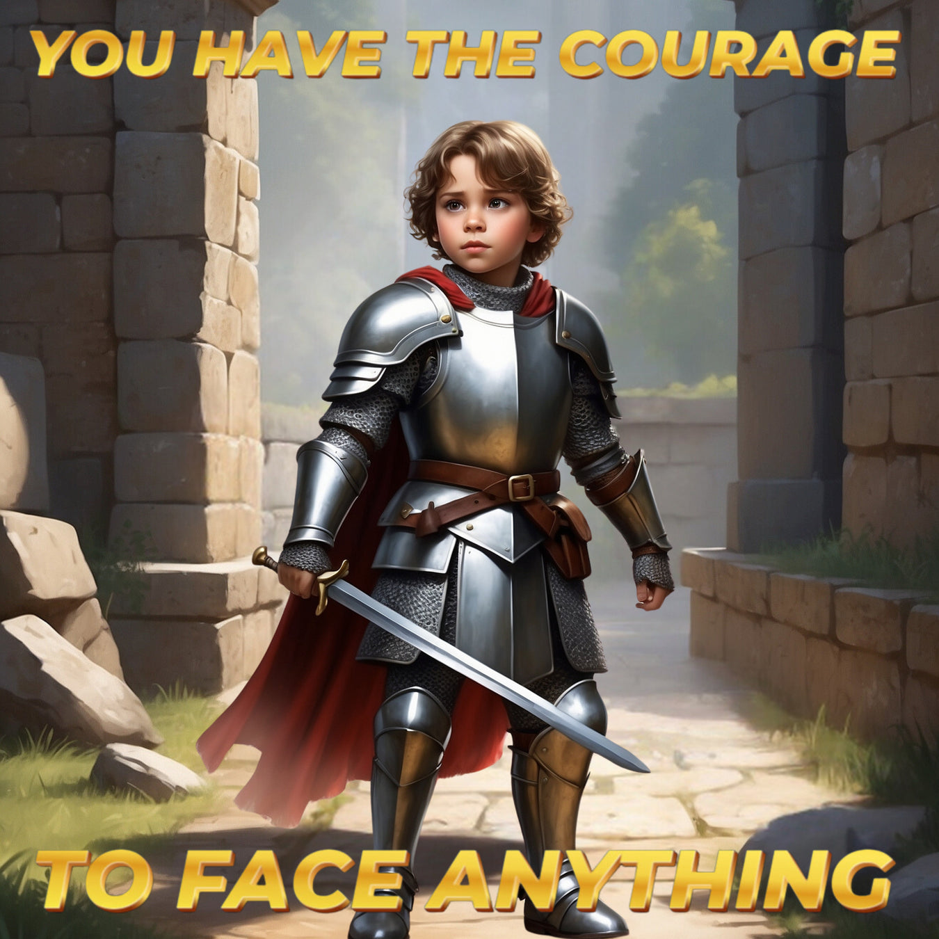 You Have the Courage to Face Anything