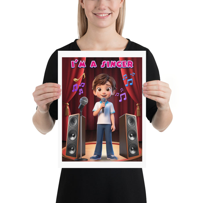 I'm a singer 2 - 12 x 16 Poster - 20910601