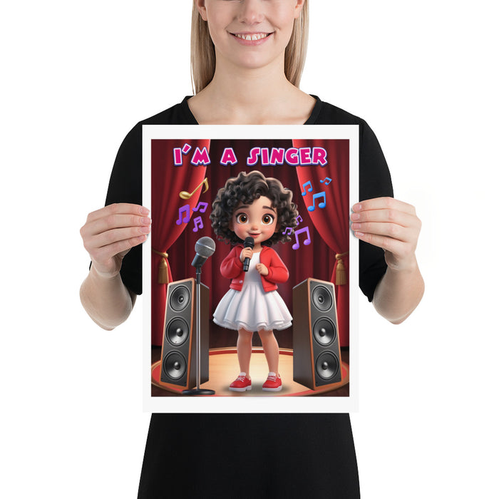 I'm a singer - 12 x 16 Poster - 20910601