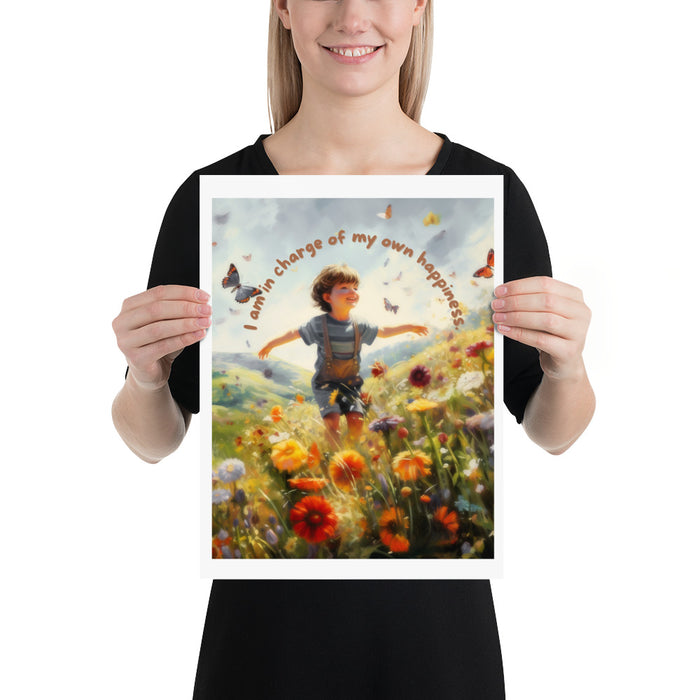 I am in charge of my own happiness 3 - 12 x 16 Poster - 80730601