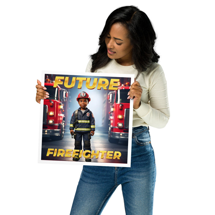 Future Firefighter 4 - 14 x 14 Poster - 10140201