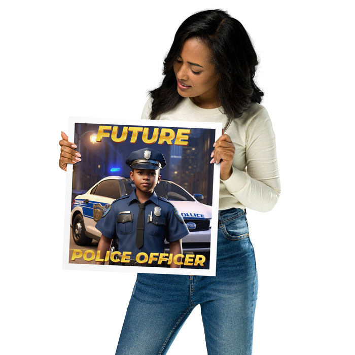 Future Police Officer 4 - 14 x 14 Poster - 10210201