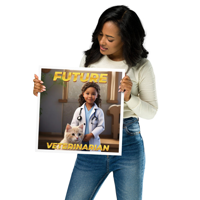 Future Veterinarian 3 - 14 x 14 Poster - 10630201