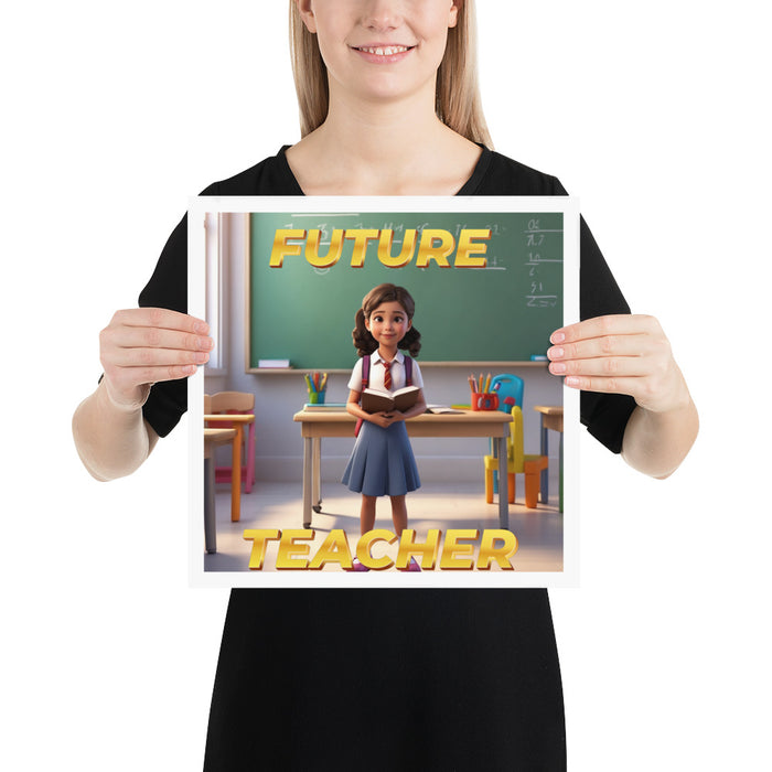 Future Teacher 2 - 14 x 14 Poster - 10320201