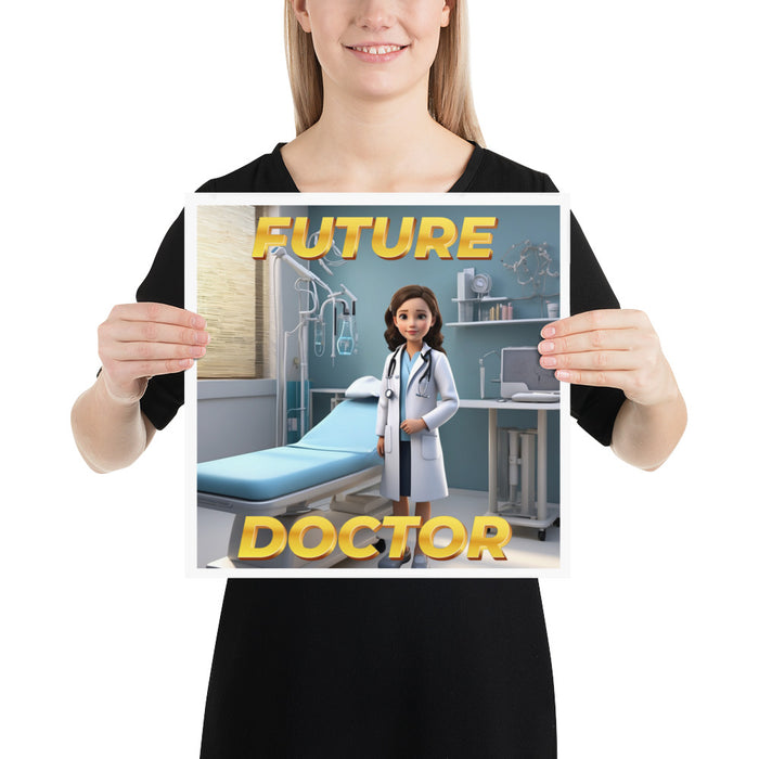 Future Doctor 2 - 14 x 14 Poster - 10520201