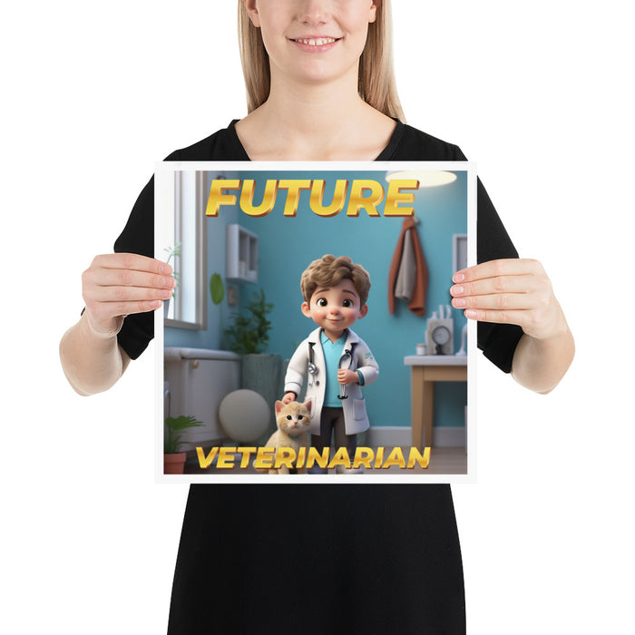 Future Veterinarian - 14 x 14 Poster - 10610201