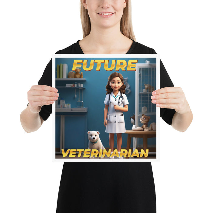 Future Veterinarian 2 - 14 x 14 Poster - 10620201