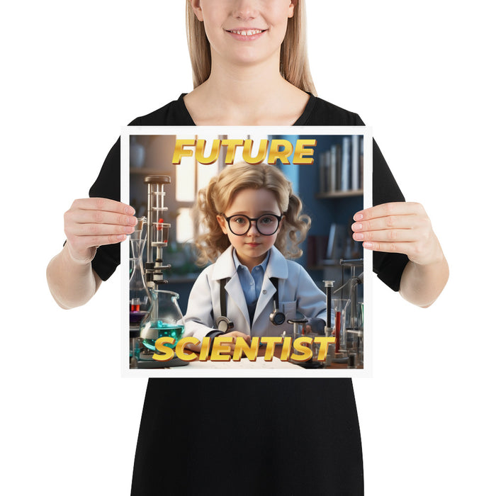 Future Scientist 2 - 14 x 14 Poster - 10820201