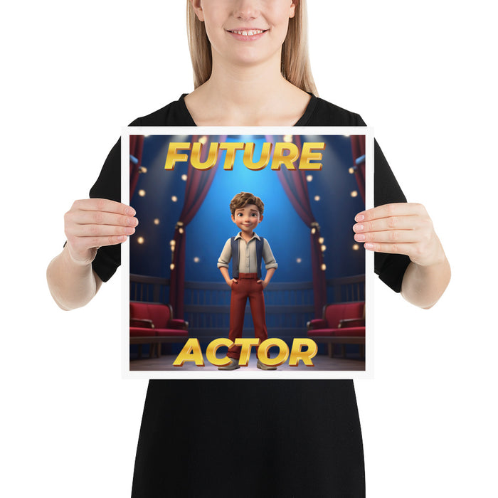 Future Actor - 14 x 14 Poster - 10910201