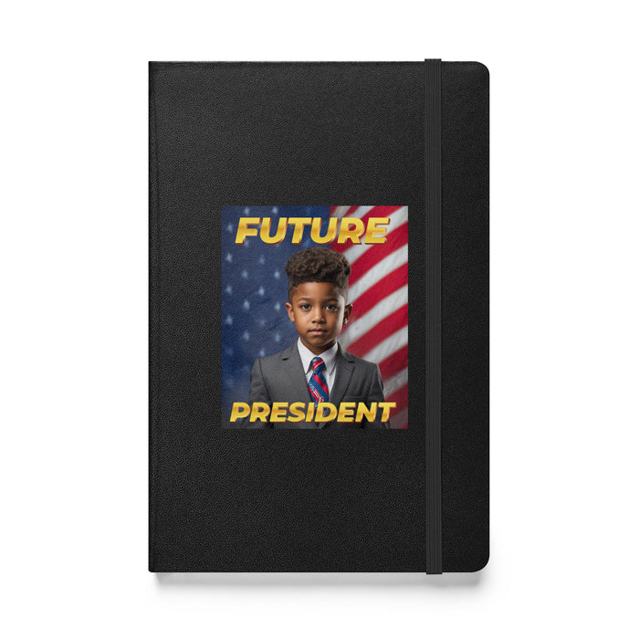 Future President 4 - Hardcover Bound Lined Notebook - 10440401