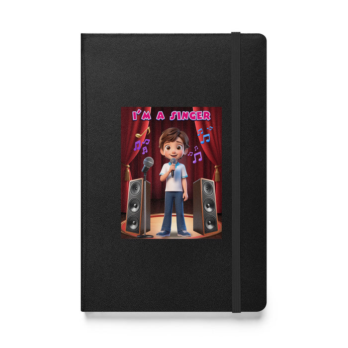 I'm a singer 2 - Hardcover Bound Lined Notebook - 20910401