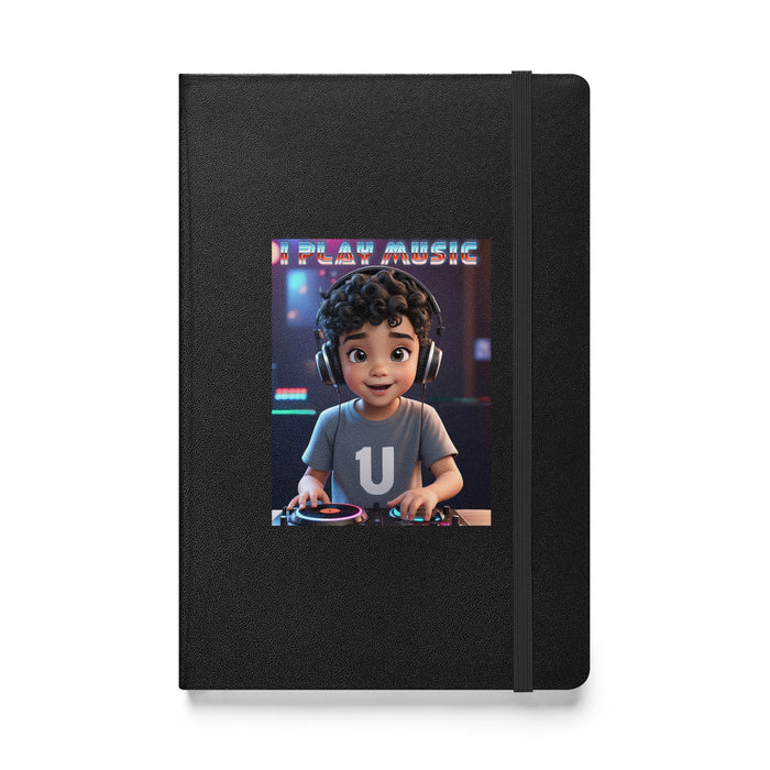 I play music 2 - Hardcover Bound Lined Notebook - 20410401