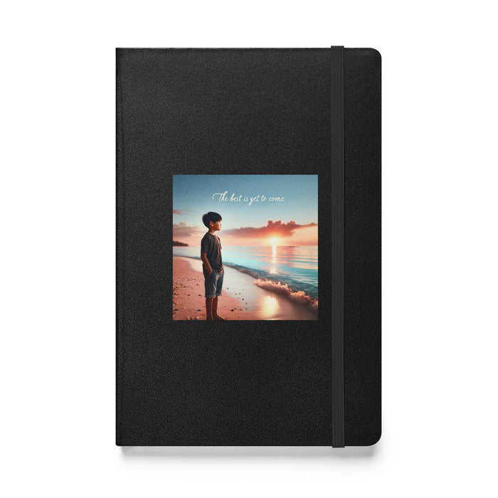 The best is yet to come - Hardcover Bound Lined Notebook - 30610401