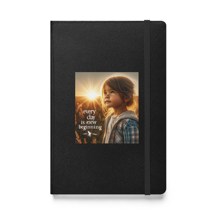 Every day is a new beginning 3 - Hardcover Bound Lined Notebook - 30530401