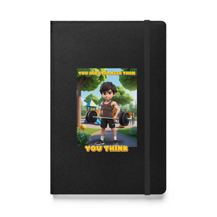 You are stronger than you think - Hardcover Bound Lined Notebook - 30410401