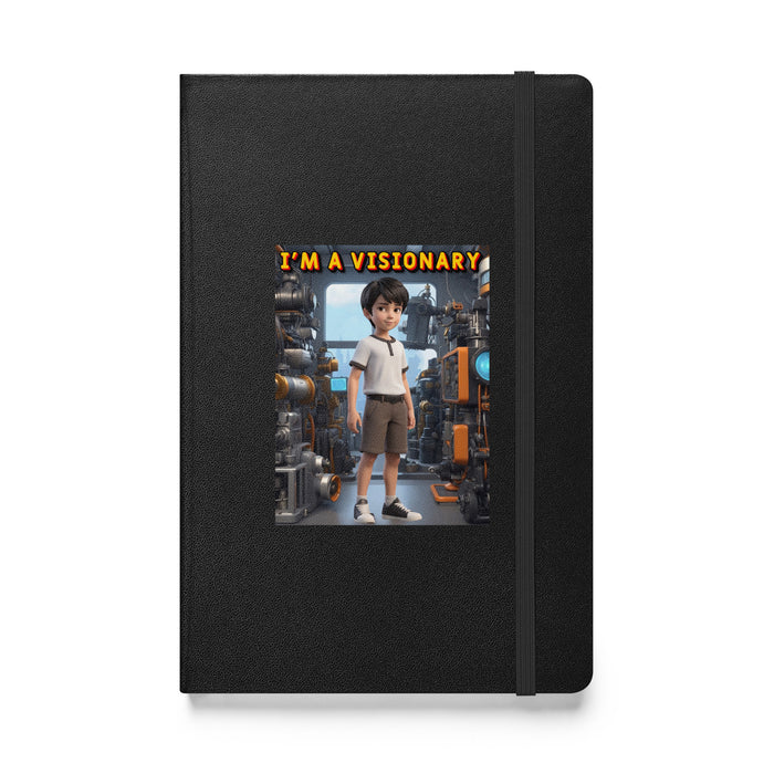 I'm a visionary - Hardcover Bound Lined Notebook - 50810401