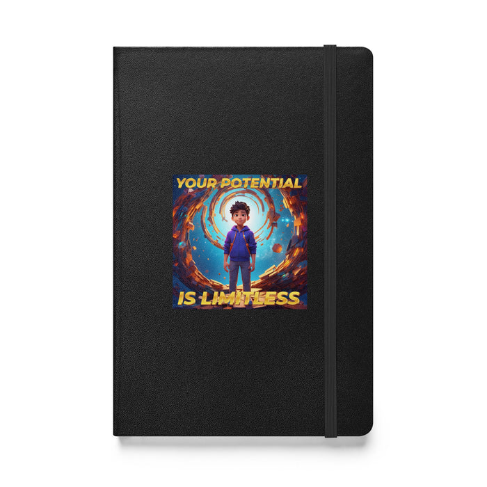 Your potential is limitless - Hardcover Bound Lined Notebook - 60210401