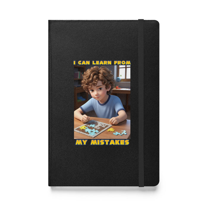 I can learn from my mistakes - Hardcover Bound Lined Notebook - 80610401