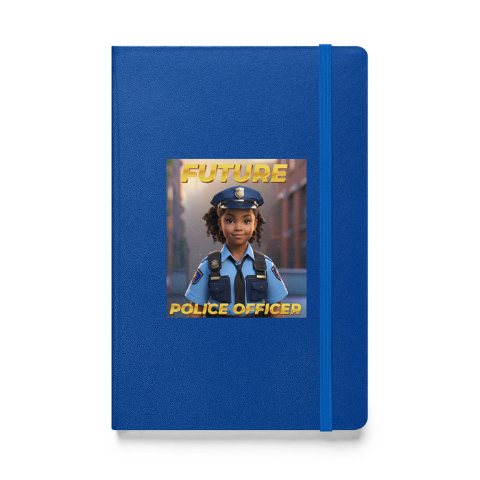 Future Police Officer 3 - Hardcover Bound Lined Notebook - 10210401