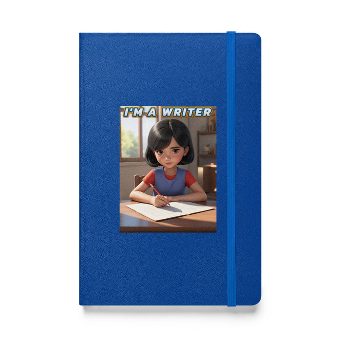 I'm a writer - Hardcover Bound Lined Notebook - 20510401