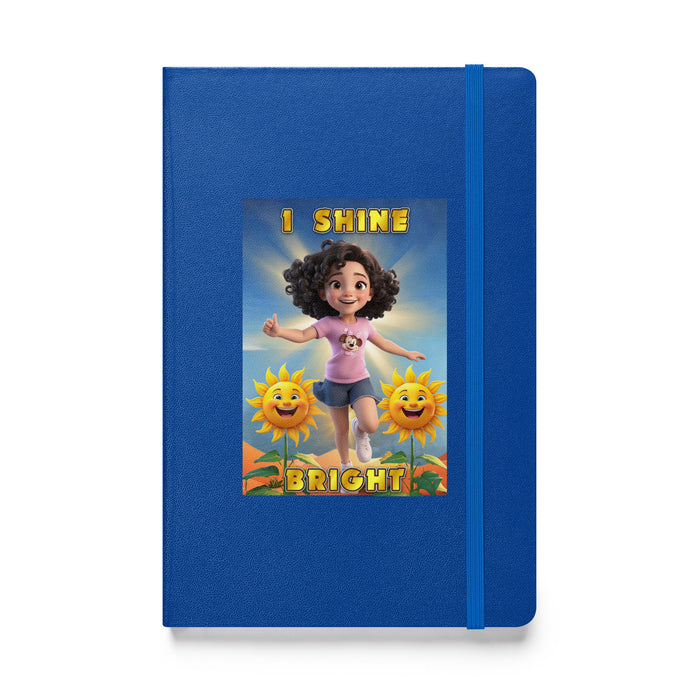 I shine bright - Hardcover Bound Lined Notebook - 20210401