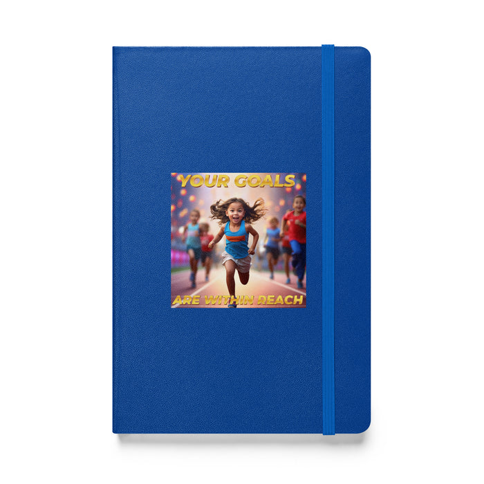 Your goals are within reach - Hardcover Bound Lined Notebook - 60310401