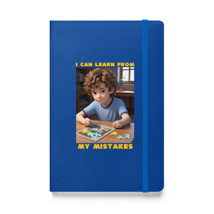 I can learn from my mistakes - Hardcover Bound Lined Notebook - 80610401