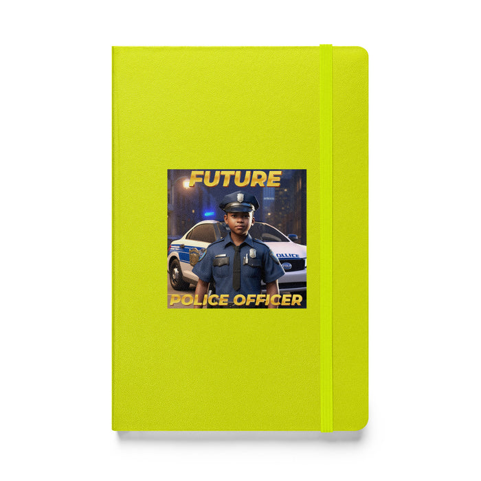 Future Police Officer 4 - Hardcover Bound Lined Notebook - 10210401