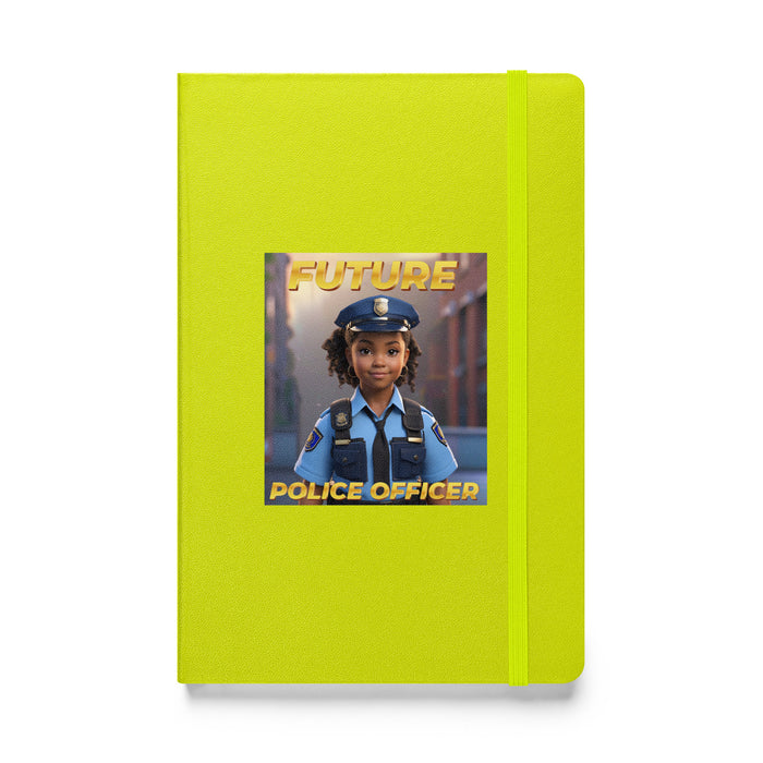 Future Police Officer 3 - Hardcover Bound Lined Notebook - 10210401