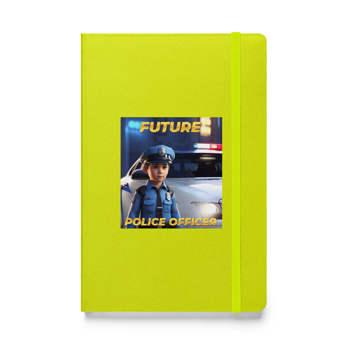 Future Police Officer - Hardcover Bound Lined Notebook - 10210401