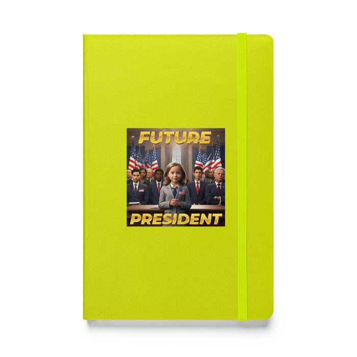 Future President 2 - Hardcover Bound Lined Notebook - 10420401