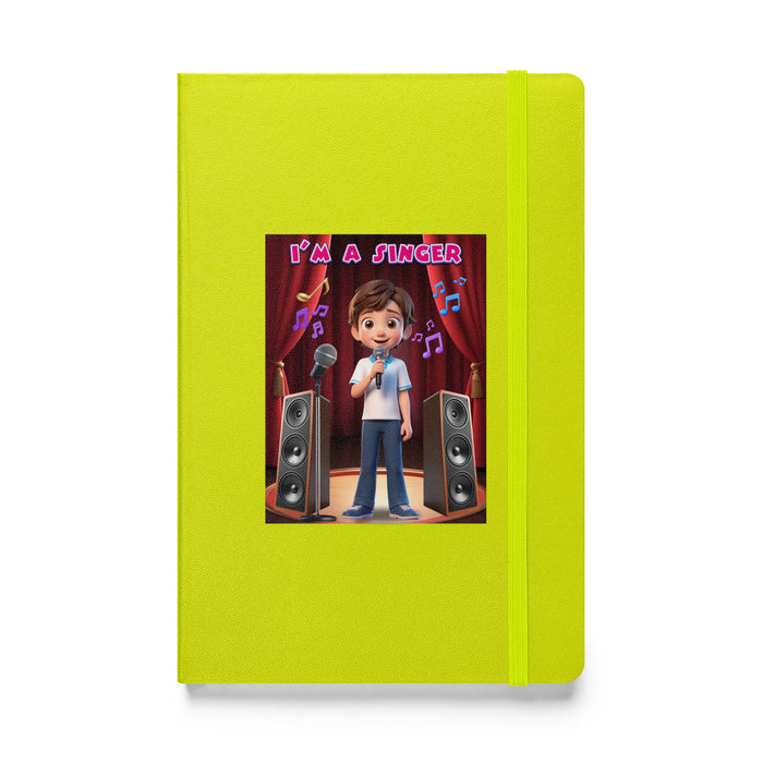 I'm a singer 2 - Hardcover Bound Lined Notebook - 20910401