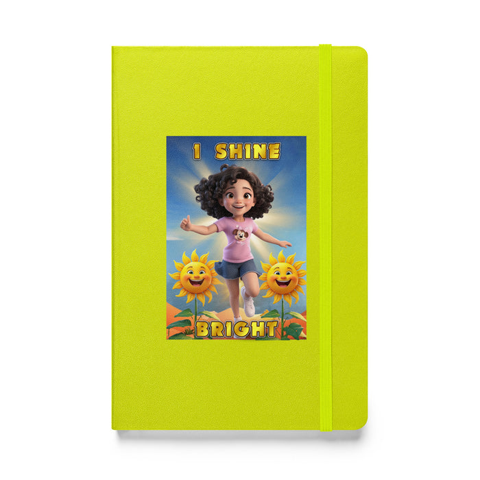 I shine bright - Hardcover Bound Lined Notebook - 20210401