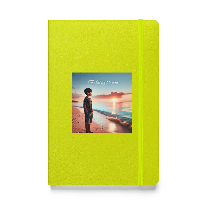 The best is yet to come - Hardcover Bound Lined Notebook - 30610401