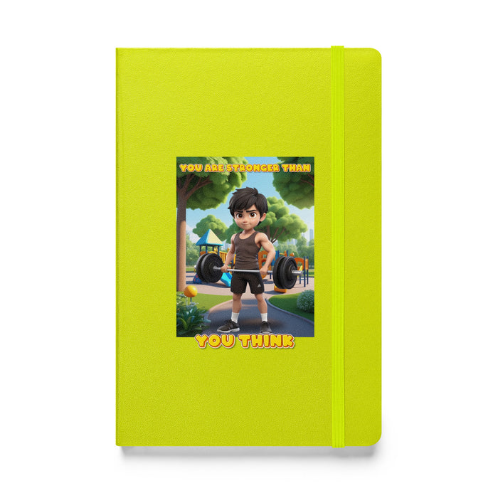 You are stronger than you think - Hardcover Bound Lined Notebook - 30410401