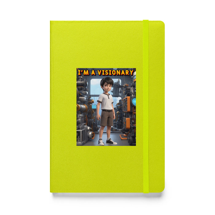 I'm a visionary - Hardcover Bound Lined Notebook - 50810401