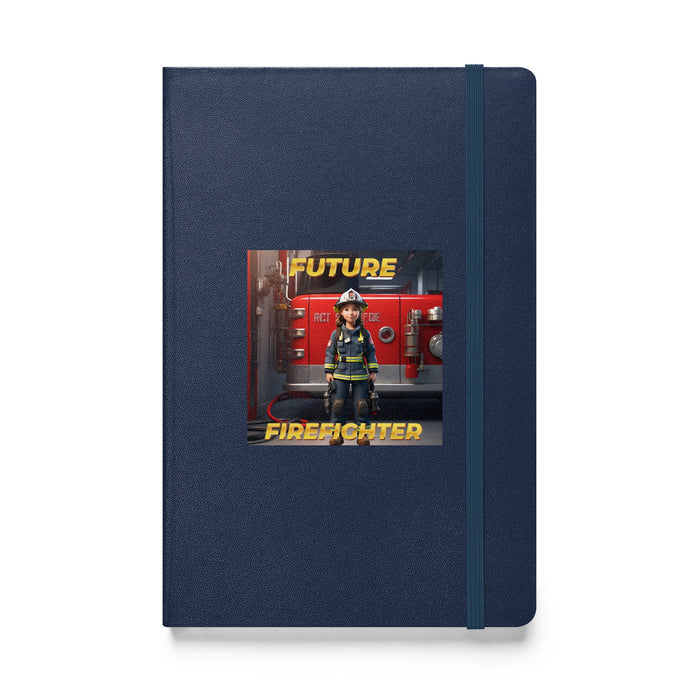 Future Firefighter 2 - Hardcover Bound Lined Notebook - 10120401