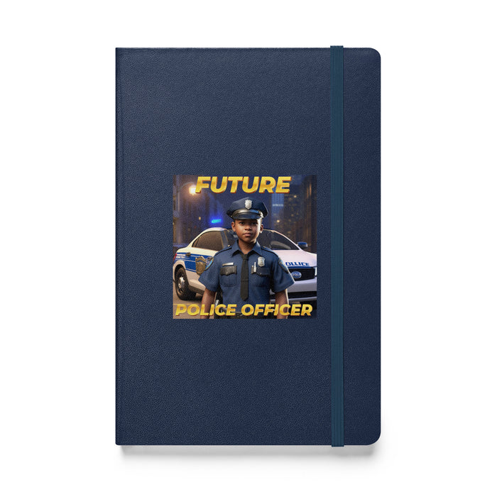 Future Police Officer 4 - Hardcover Bound Lined Notebook - 10210401