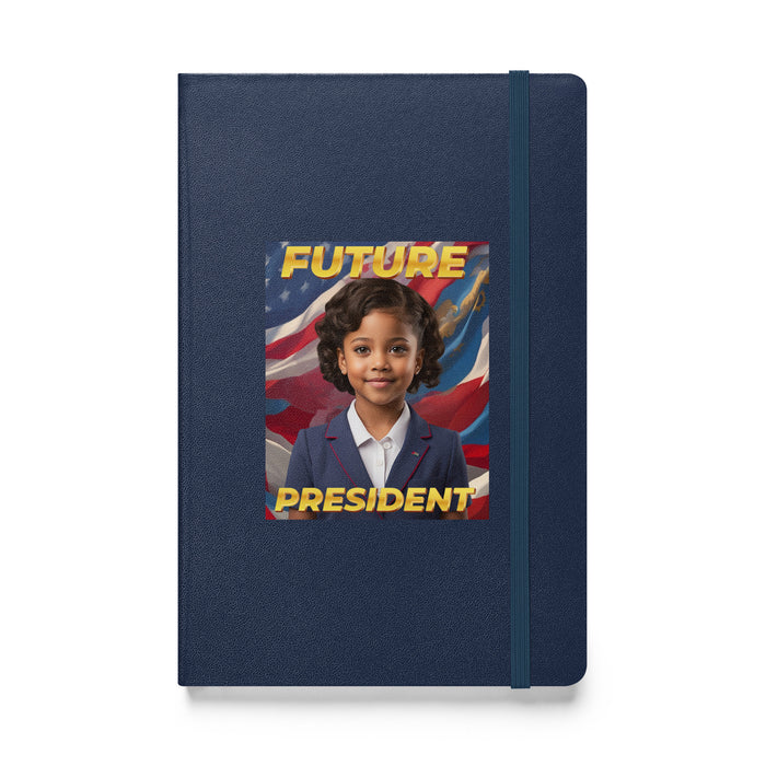 Future President 3 - Hardcover Bound Lined Notebook - 10430401