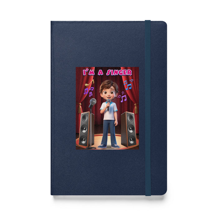 I'm a singer 2 - Hardcover Bound Lined Notebook - 20910401