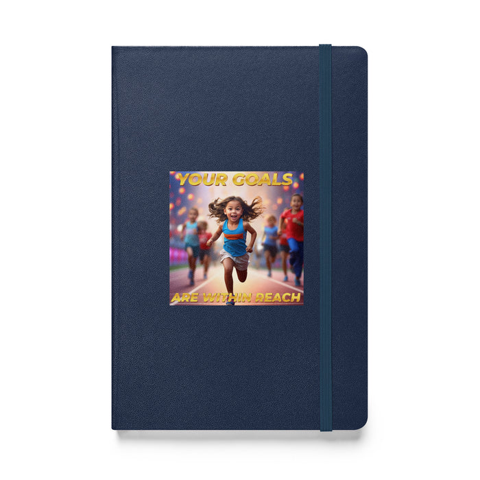 Your goals are within reach - Hardcover Bound Lined Notebook - 60310401