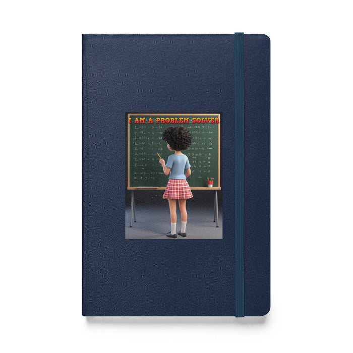 I am a problem solver - Hardcover Bound Lined Notebook - 70110401