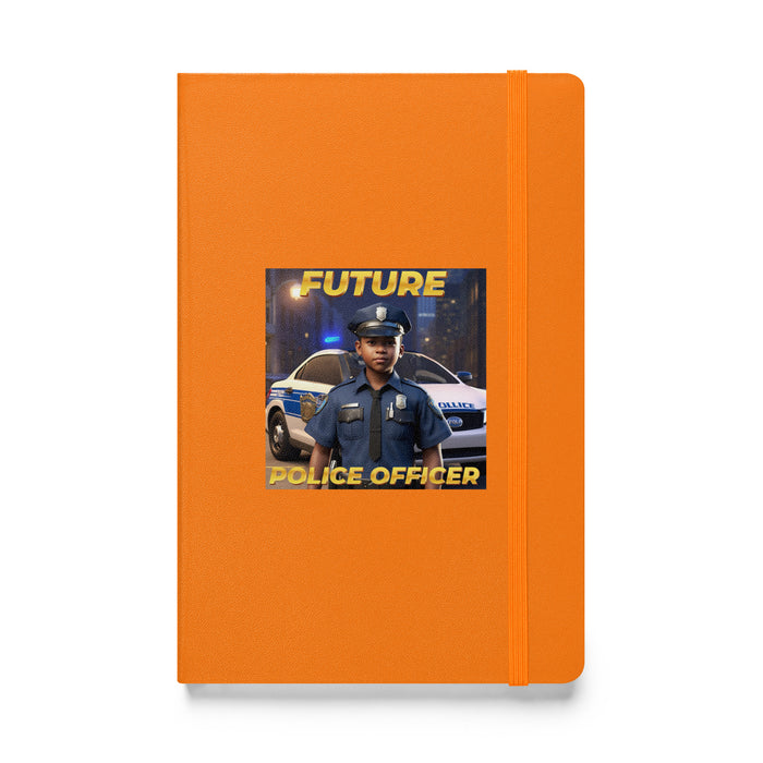 Future Police Officer 4 - Hardcover Bound Lined Notebook - 10210401