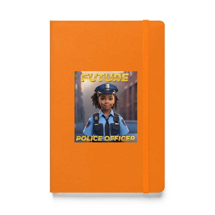 Future Police Officer 3 - Hardcover Bound Lined Notebook - 10210401