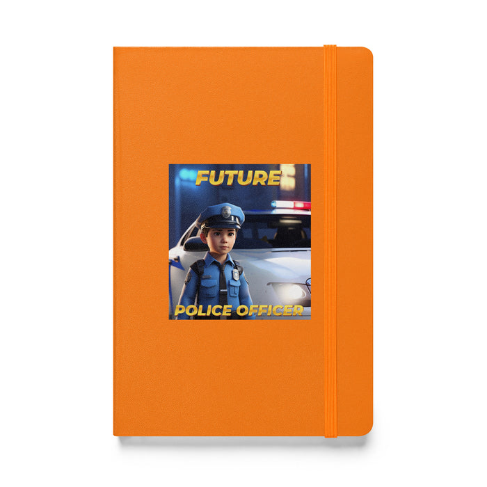 Future Police Officer - Hardcover Bound Lined Notebook - 10210401