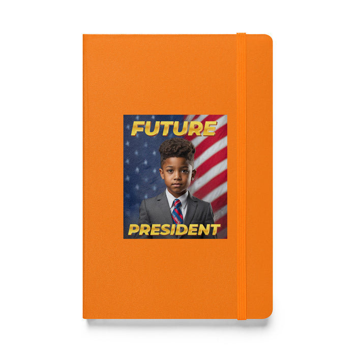 Future President 4 - Hardcover Bound Lined Notebook - 10440401