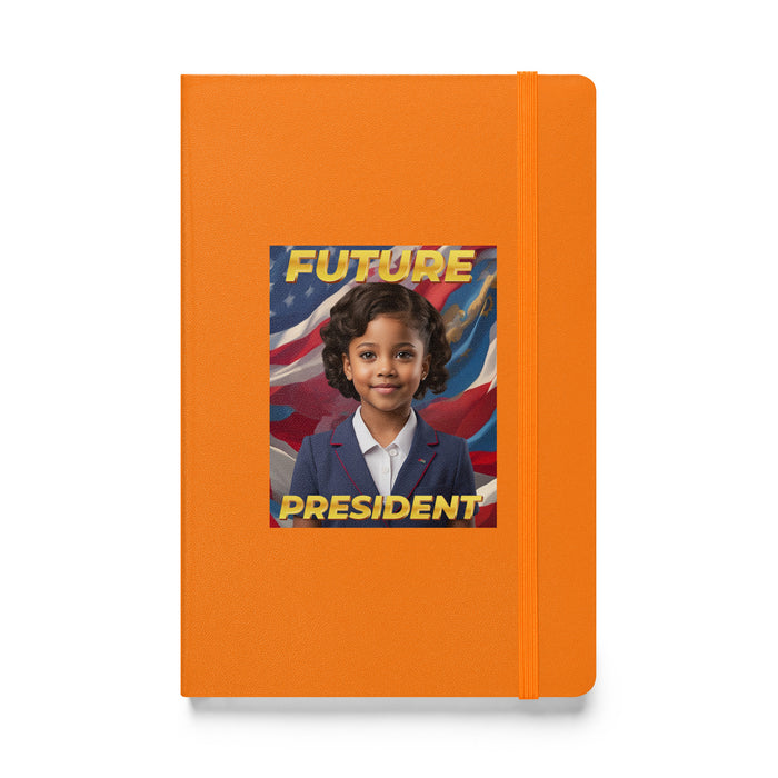 Future President 3 - Hardcover Bound Lined Notebook - 10430401