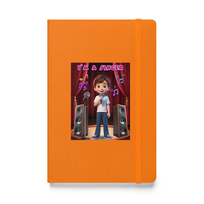 I'm a singer 2 - Hardcover Bound Lined Notebook - 20910401