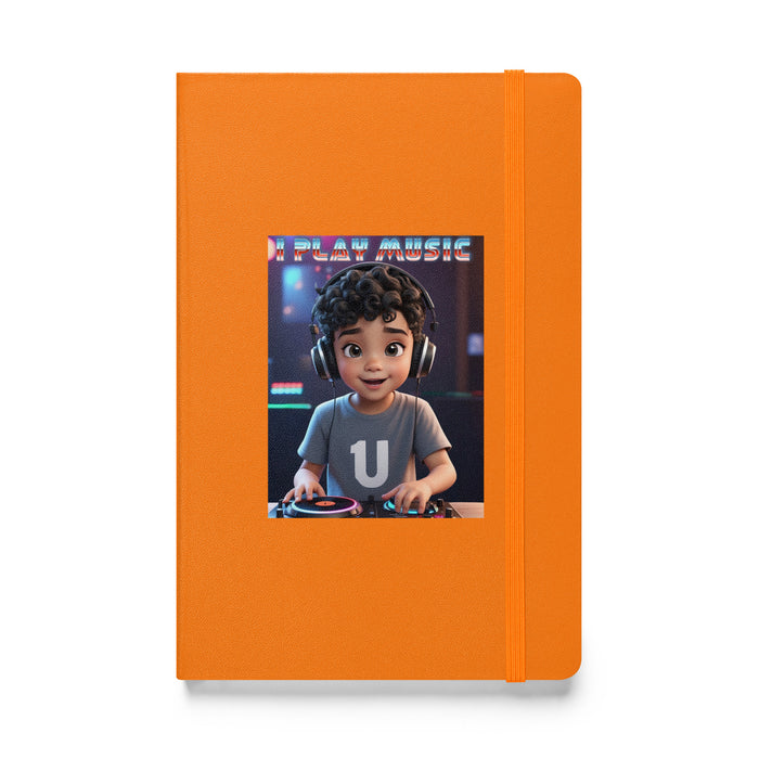 I play music 2 - Hardcover Bound Lined Notebook - 20410401