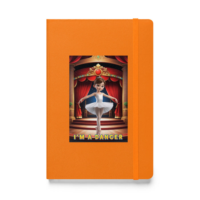 I'm a dancer - Hardcover Bound Lined Notebook - 20710401